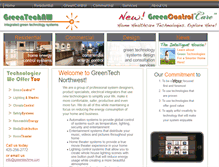 Tablet Screenshot of greentechnw.com